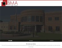 Tablet Screenshot of bma-architects.com